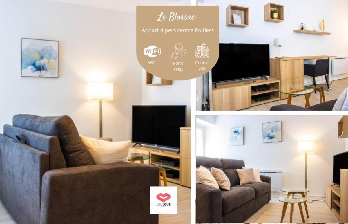 Le Blossac - Charmant T1Bis Entierement Neuf ! Poitiers Exterior foto